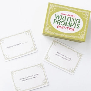 Rupi Kaur's Writing Prompts Gratitude Card Deck