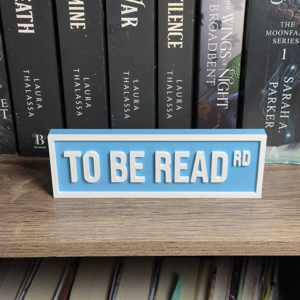 Bookshelf Street Sign