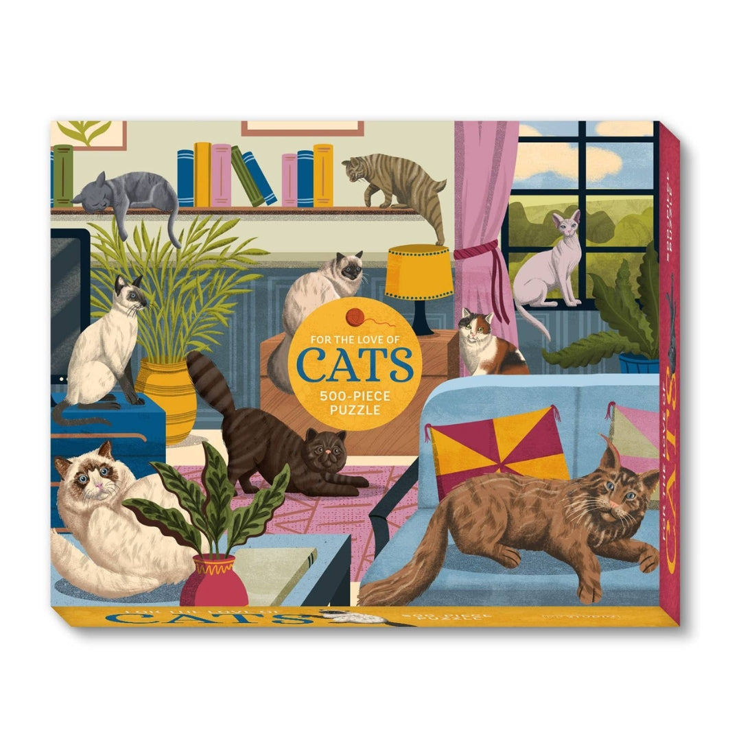 For the Love of Cats Puzzle (500-Piece)