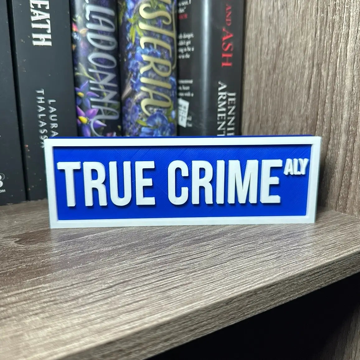 Bookshelf Street Sign