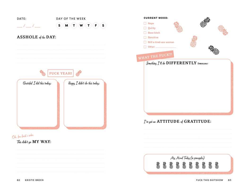 Fuck This Shitshow: A Gratitude Journal for Tired-Ass Women
