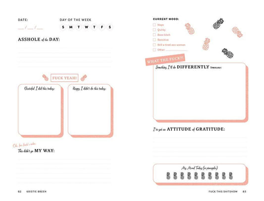 F*ck This Shitshow: A Gratitude Journal for Tired-Ass Women