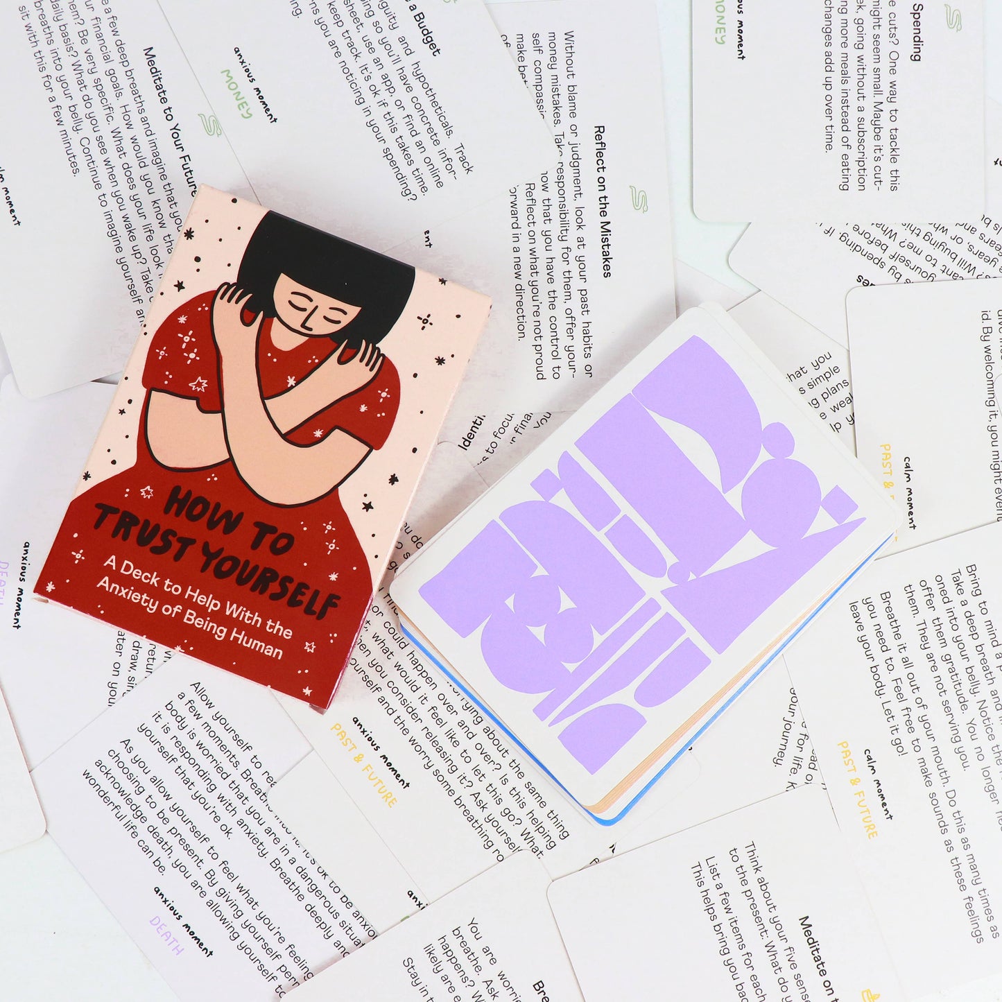 How to Trust Yourself, An Anxiety Deck by People I've Loved
