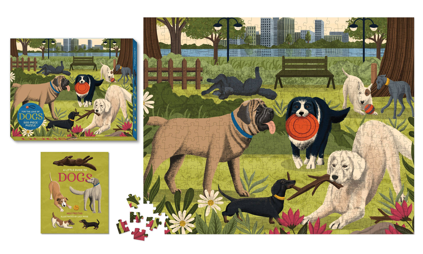 For the Love of Dogs Puzzle (500-Piece)
