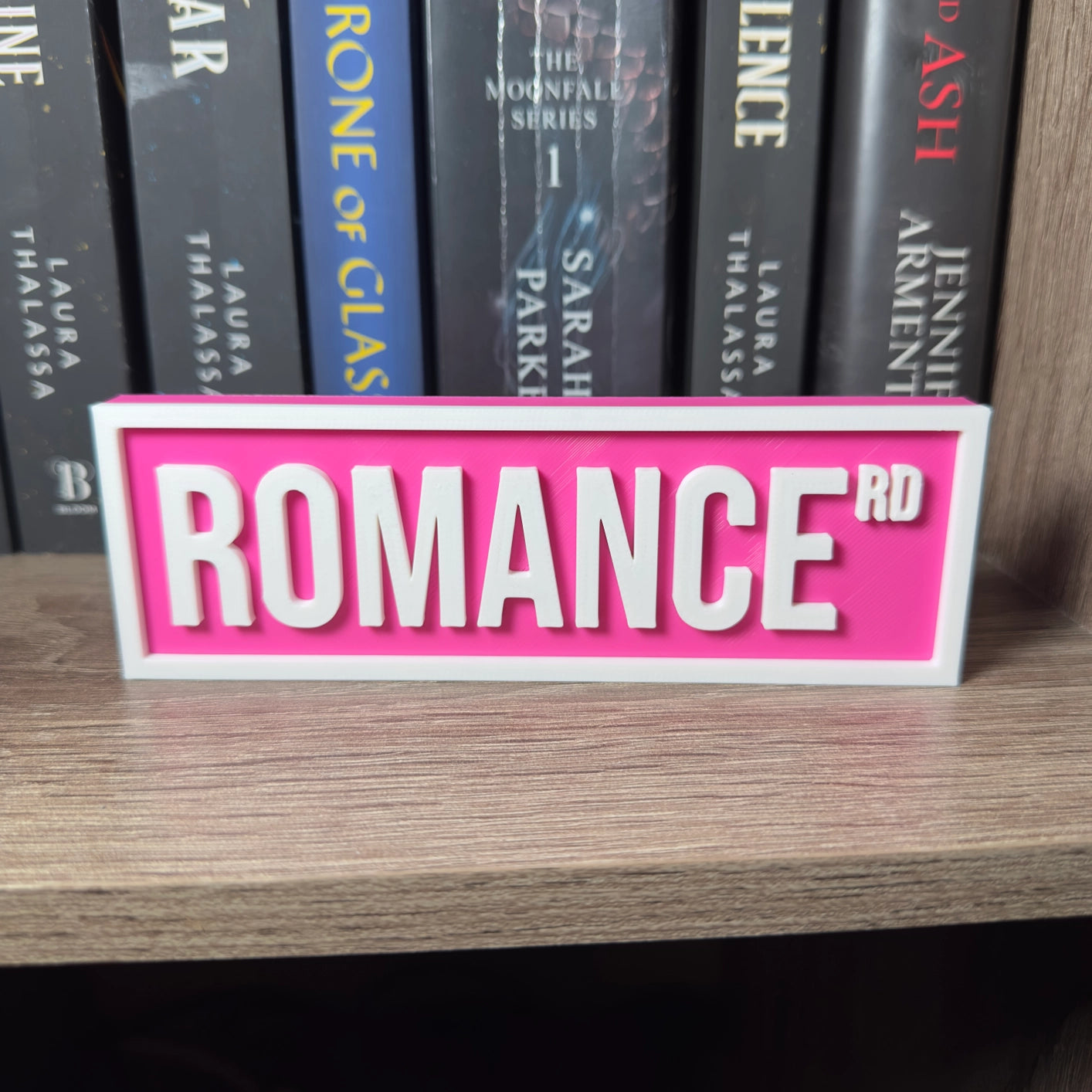 Bookshelf Street Sign