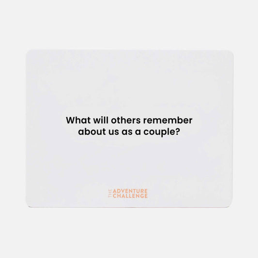 The Adventure Challenge: Connection Cards for Couples