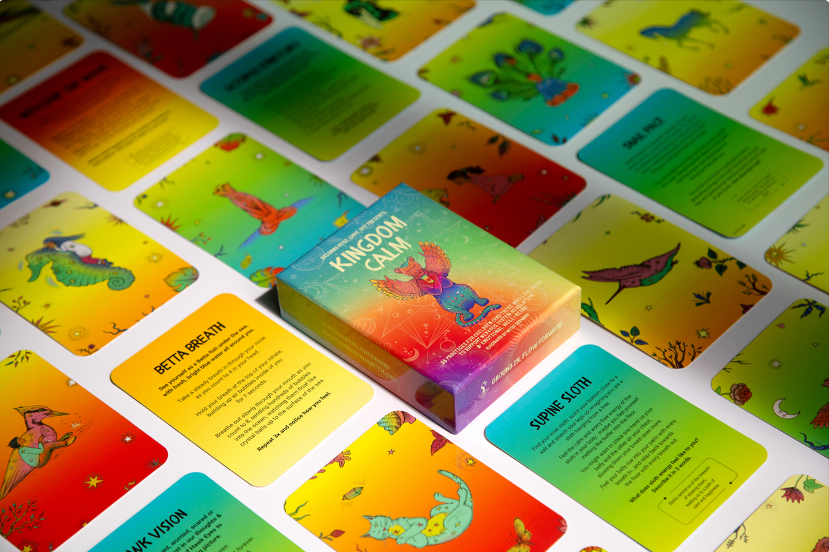 Kingdom Calm: Children’s Coping Skill Card Deck