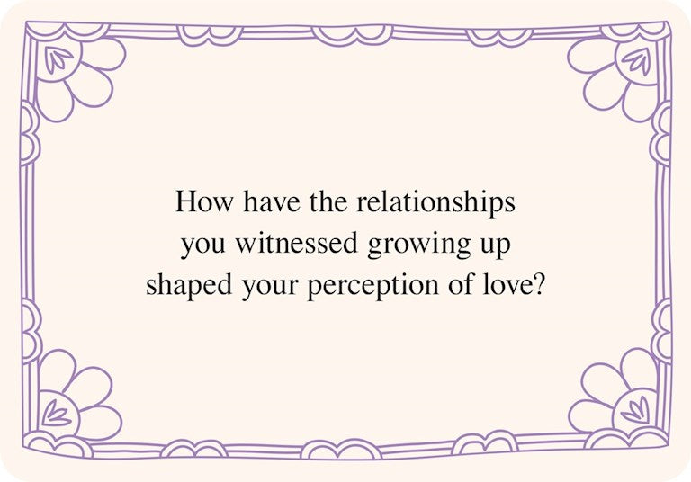 Rupi Kaur's Writing Prompts Relationships Card Deck