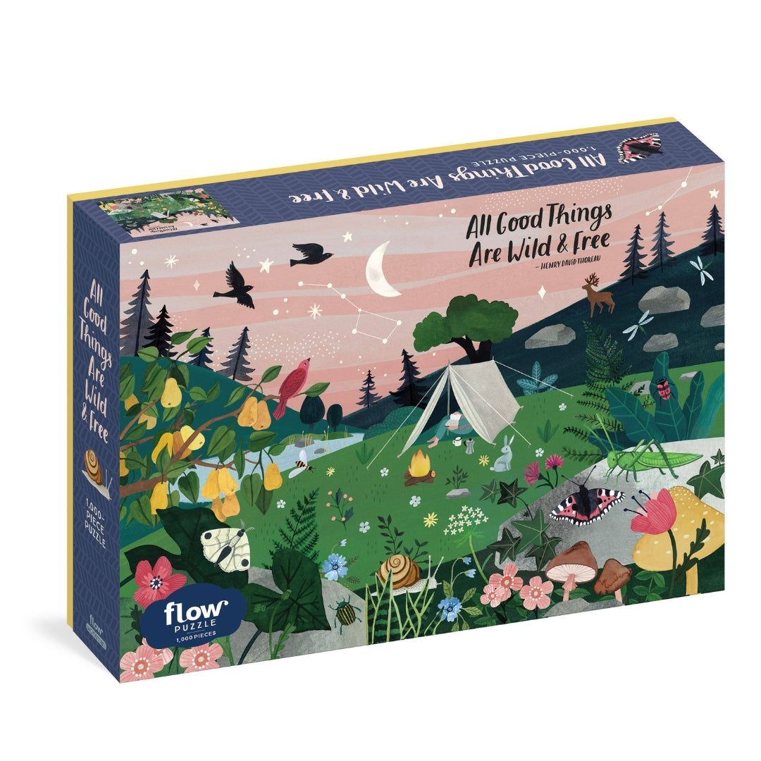 All Good Things Are Wild and Free Puzzle (1,000 Pieces)