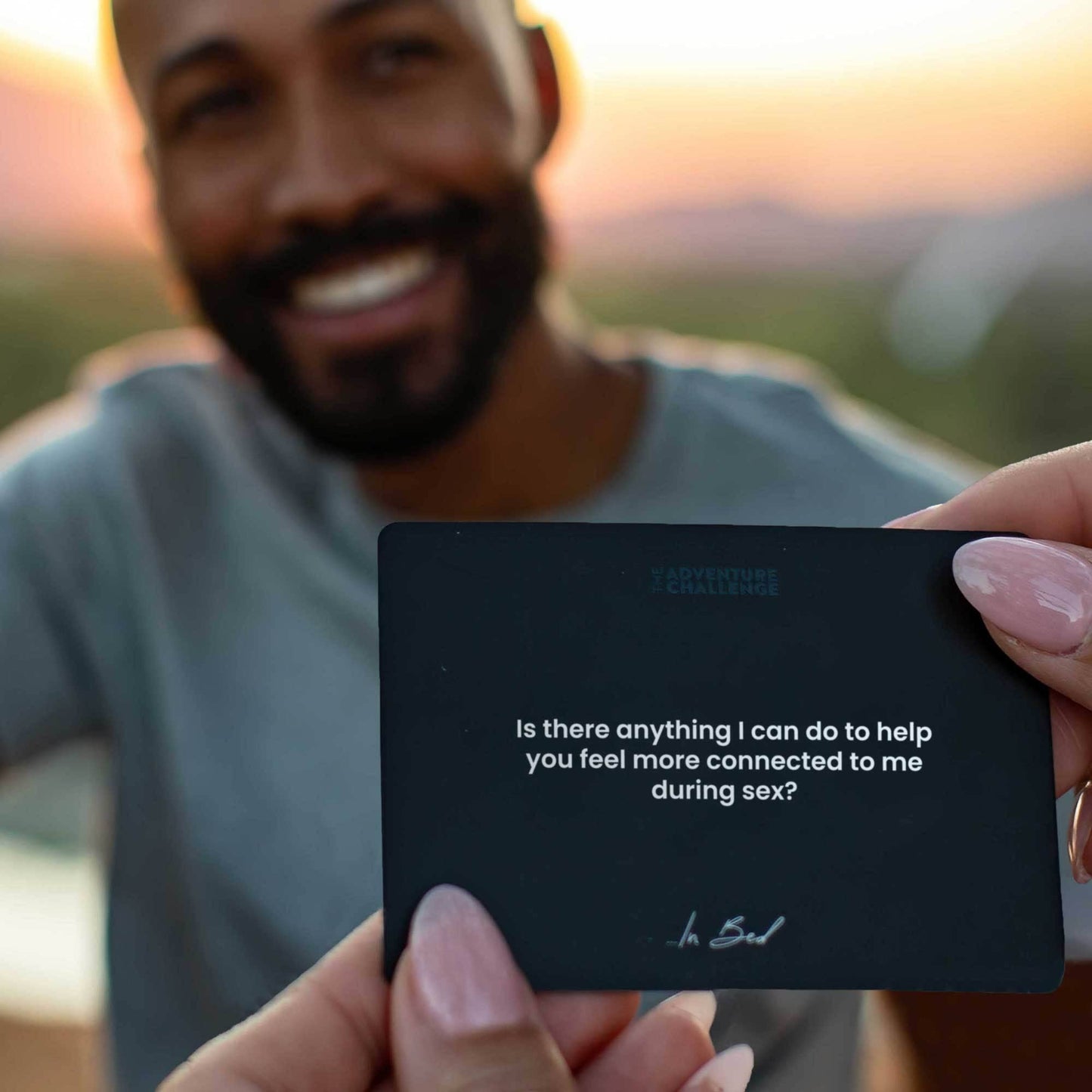 The Adventure Challenge: Connection Cards... In Bed