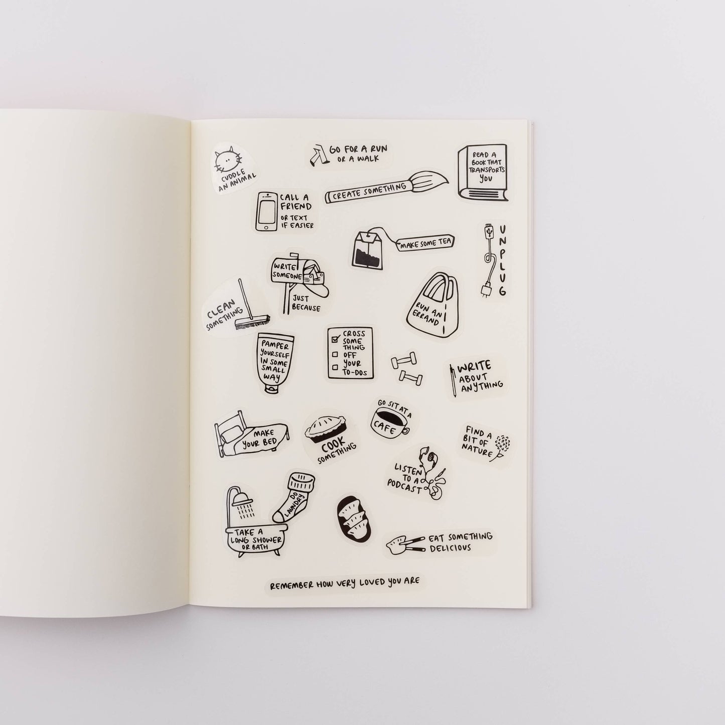 Mental Health Sticker Sheet