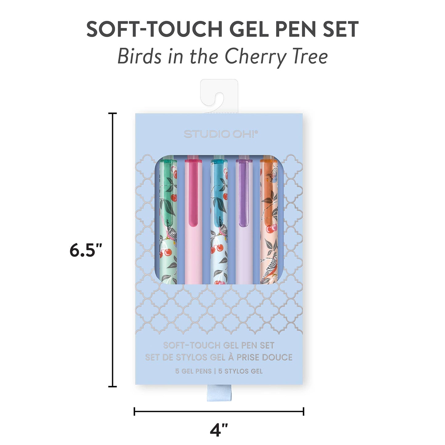 Soft-Touch Gel Pen Set