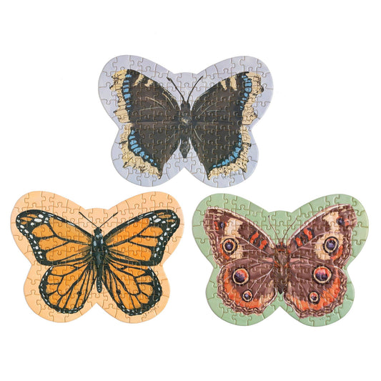 Butterfly Mini Puzzle – 100 Pieces (set of 3)