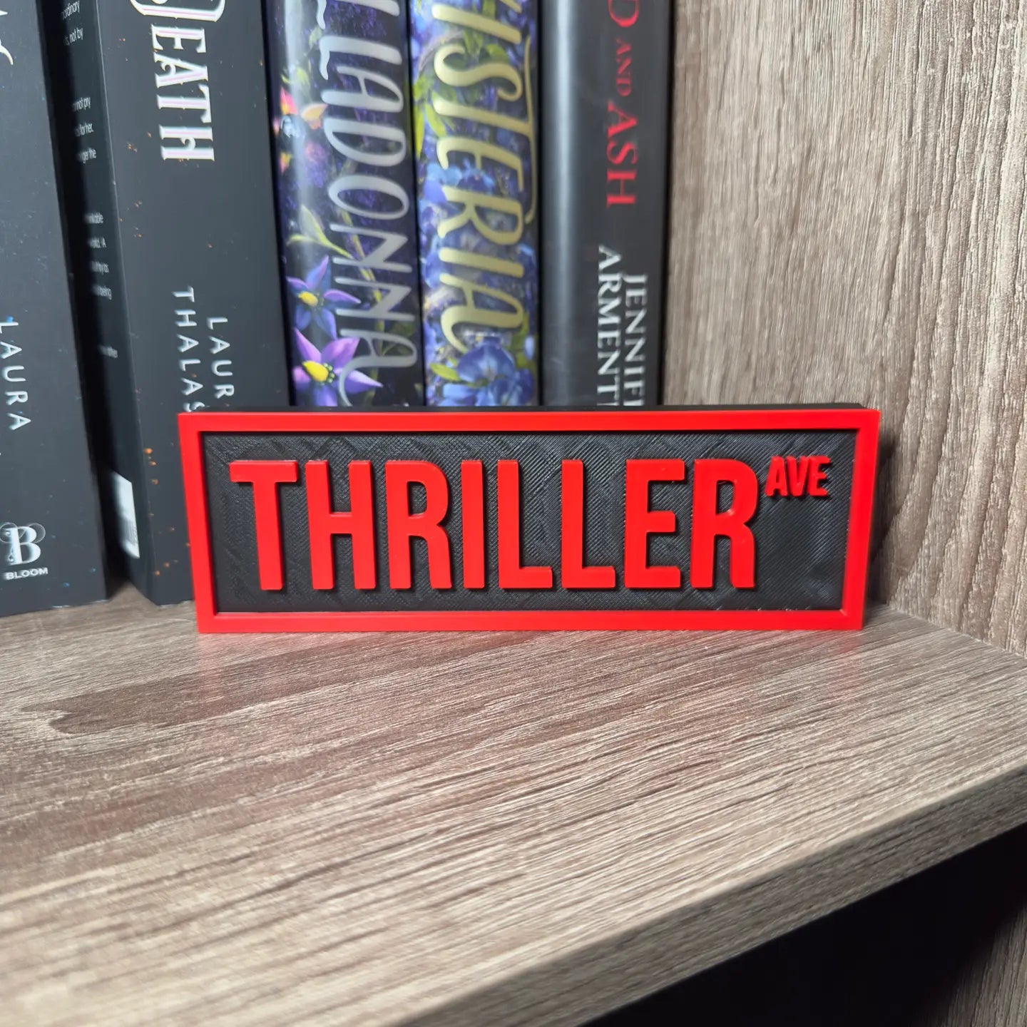 Bookshelf Street Sign