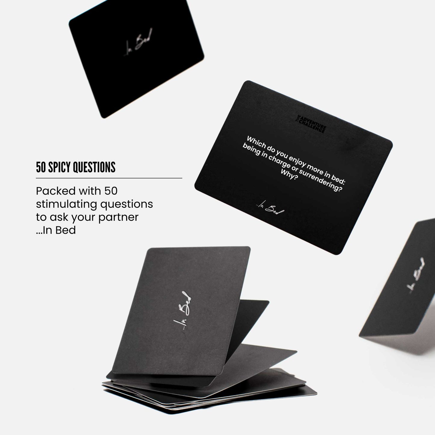 The Adventure Challenge: Connection Cards... In Bed