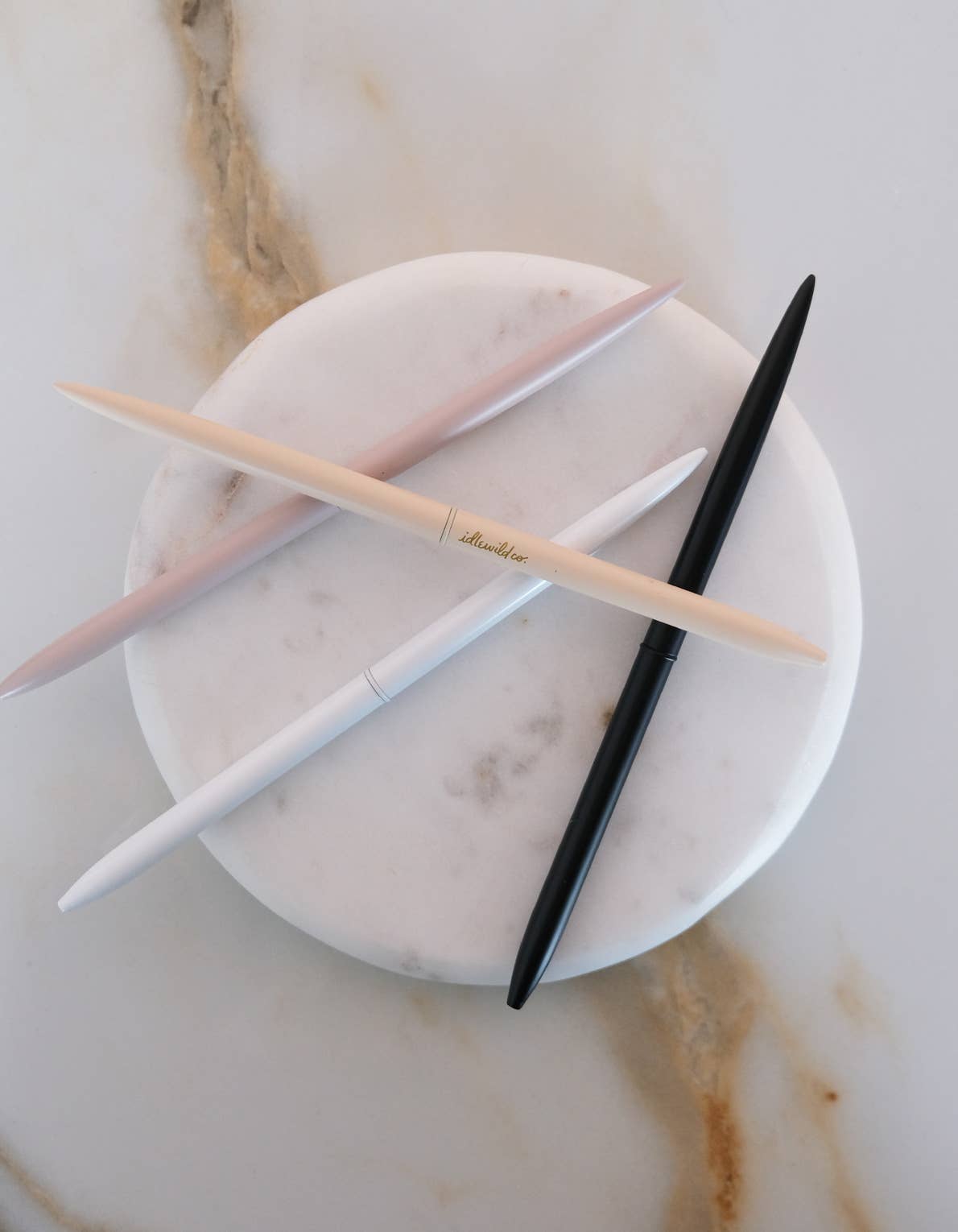 Slim Ball Point Pens Set by Idlewild Co.