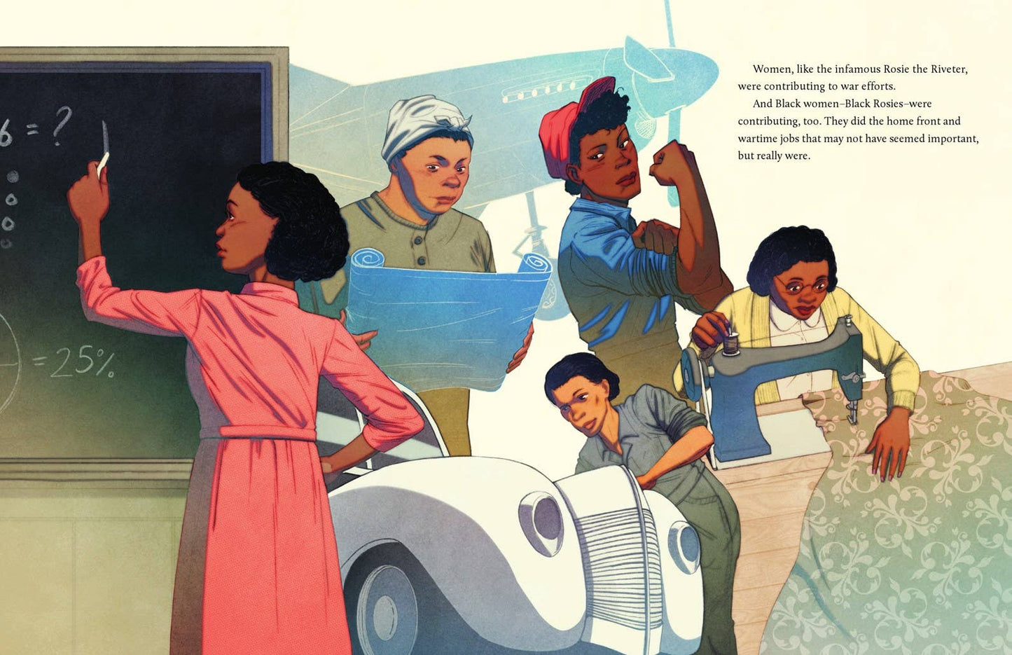 The Six Triple Eight: A True Story of the Black Woman Battalion of World War II