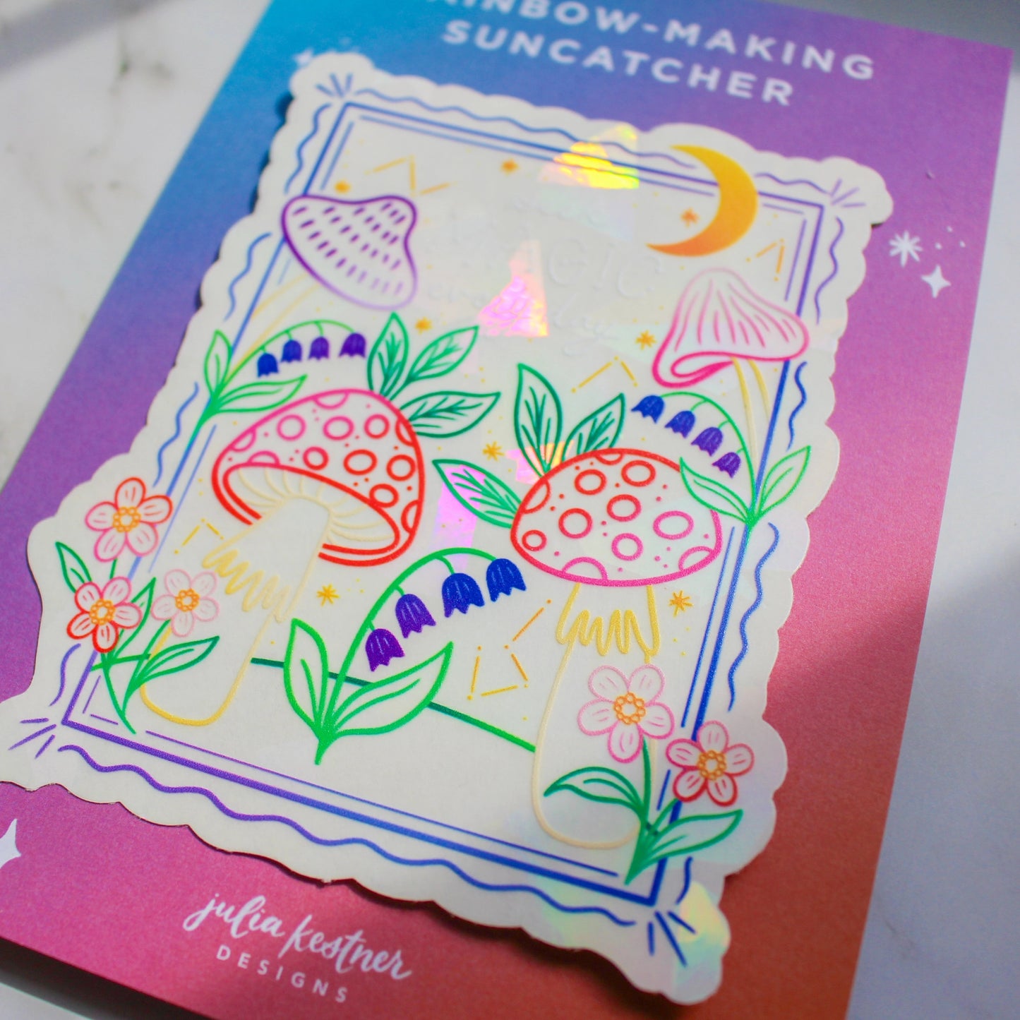 Rainbow-Making Suncatcher