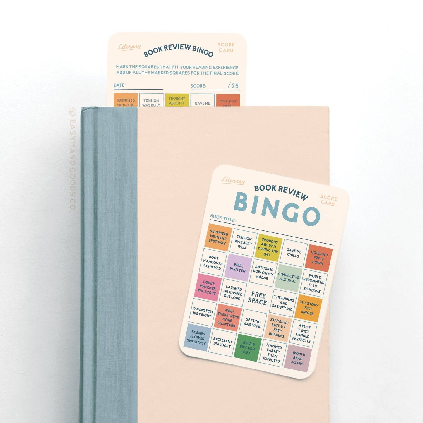 Book Review Bingo Card Set