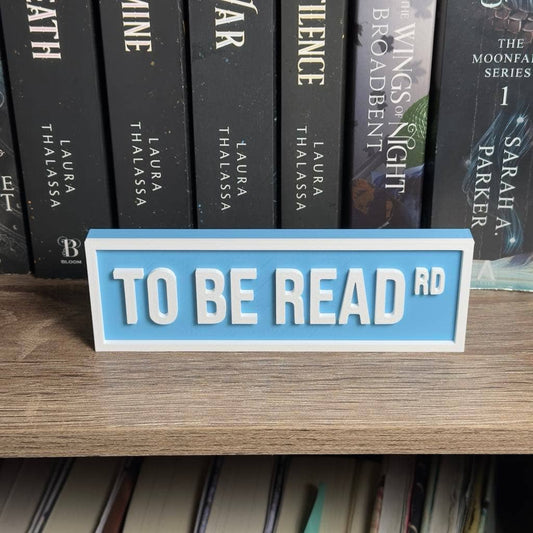 Bookshelf Street Sign