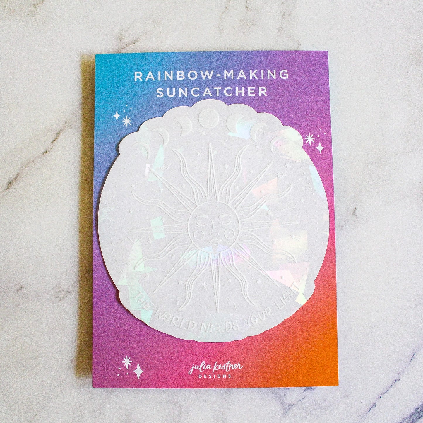 Rainbow-Making Suncatcher