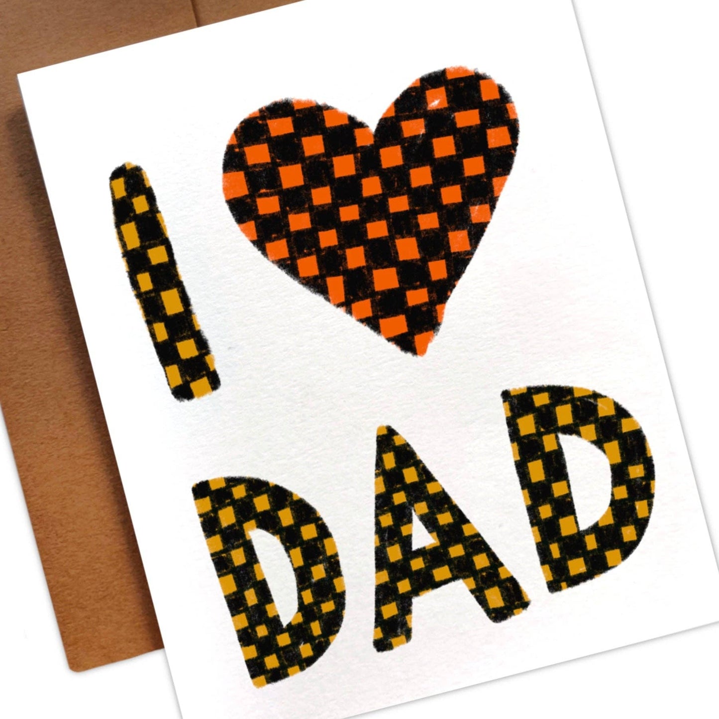 I HEART DAD CARD