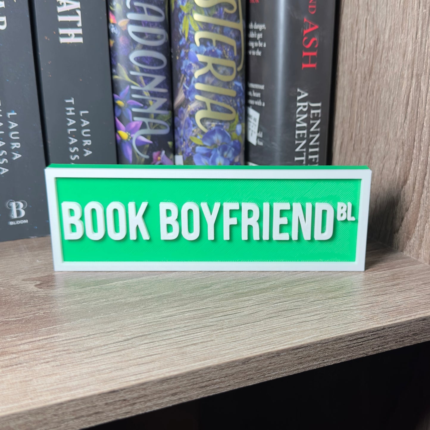 Bookshelf Street Sign