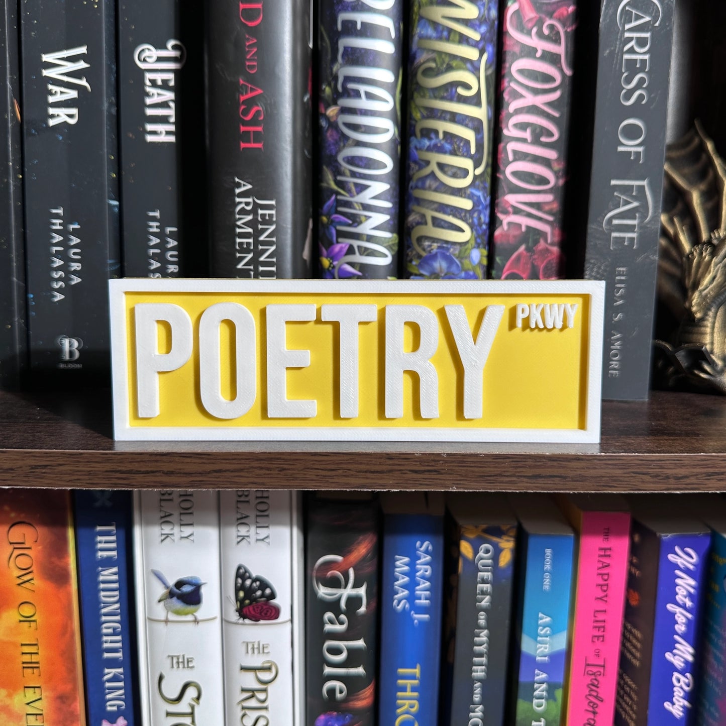 Bookshelf Street Sign