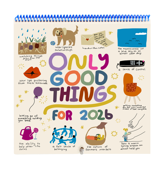 2026 Only Good Things 12-Month Wall Calendar by People I've Loved