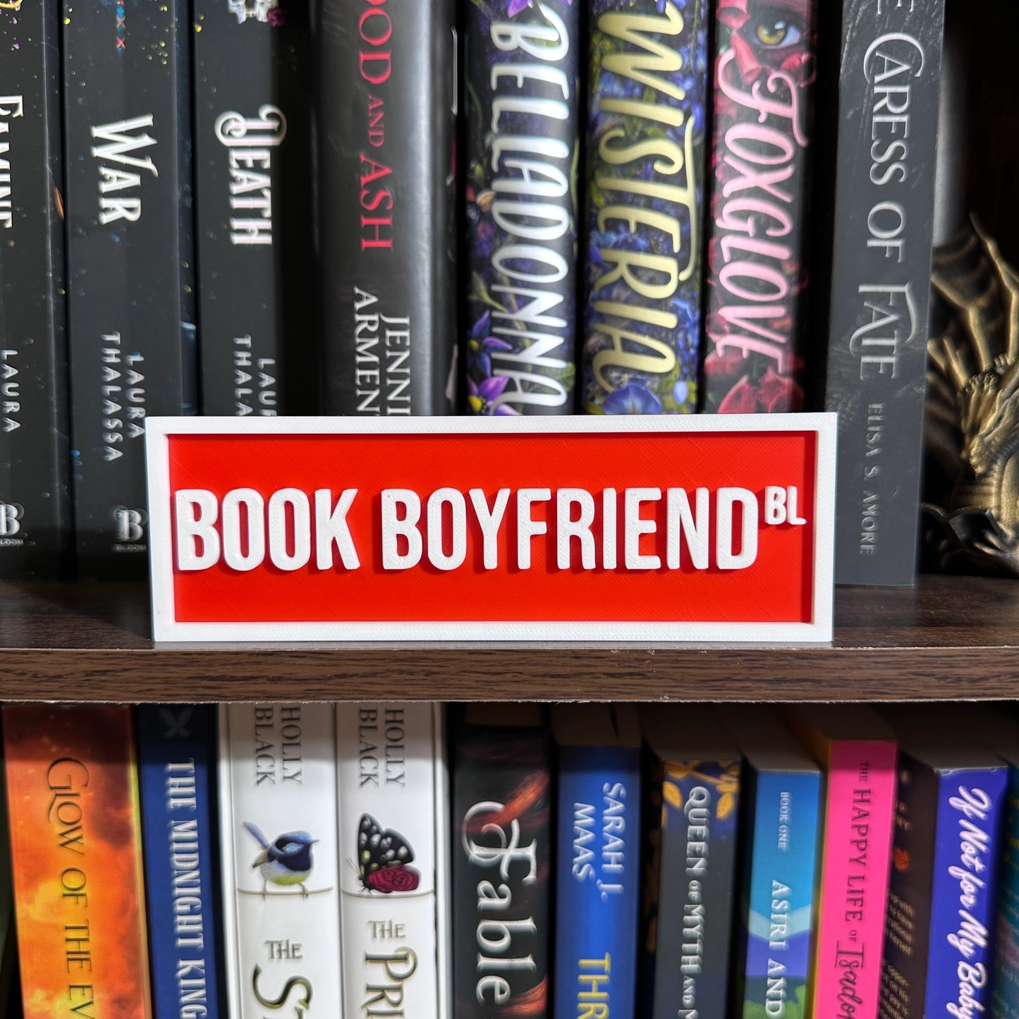 Bookshelf Street Sign