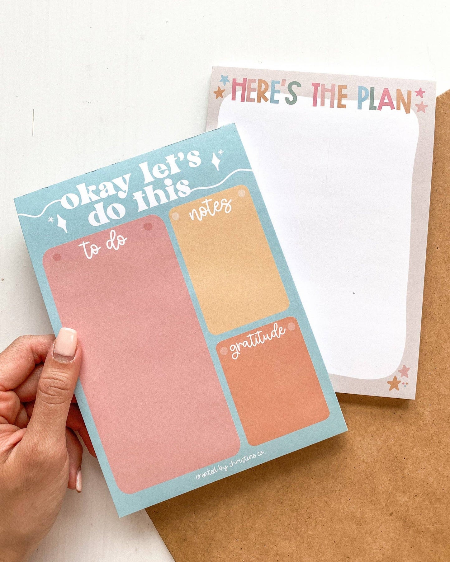 'Okay Let's Do This' Notepad