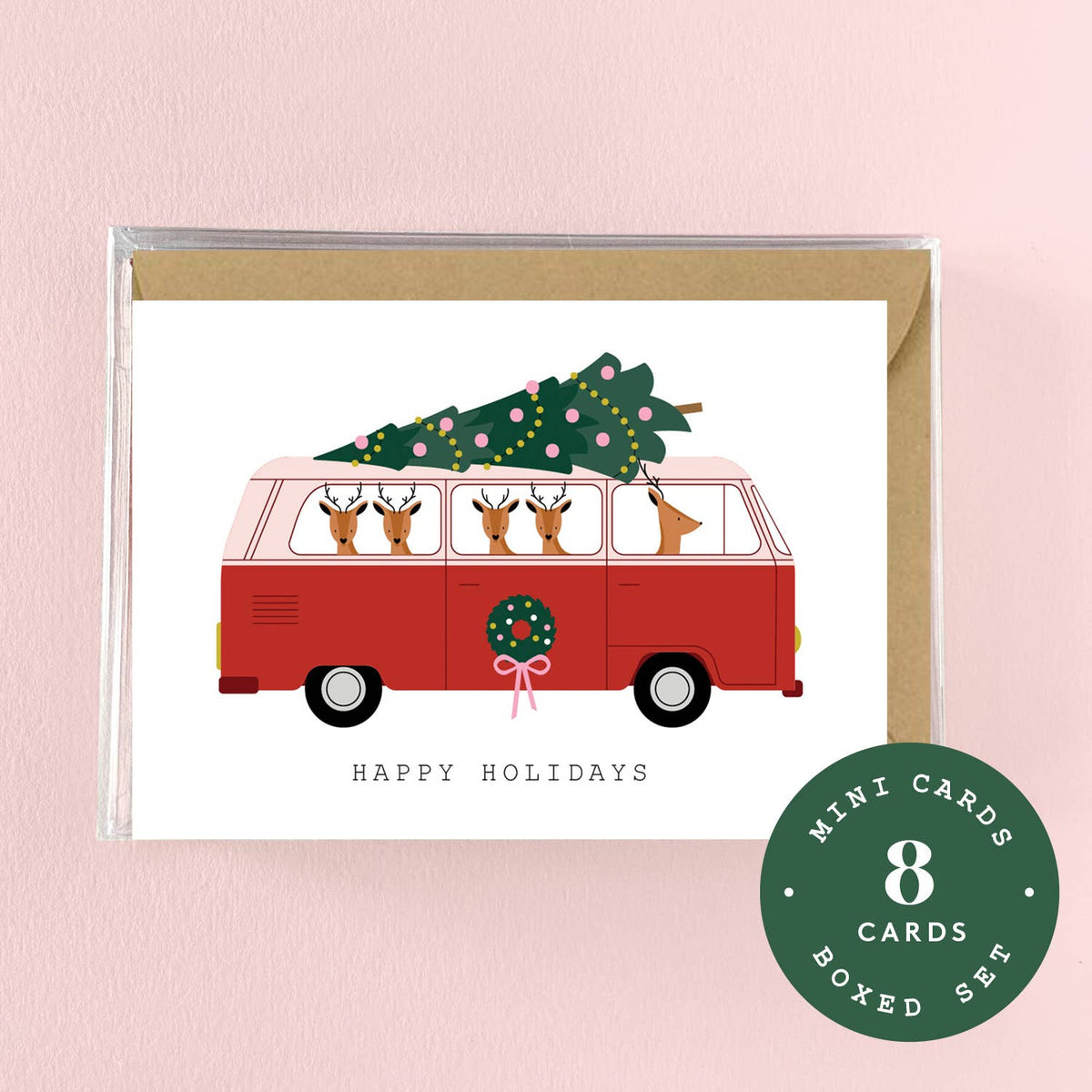 Happy Holidays Mini Boxed Set -  8 Cards