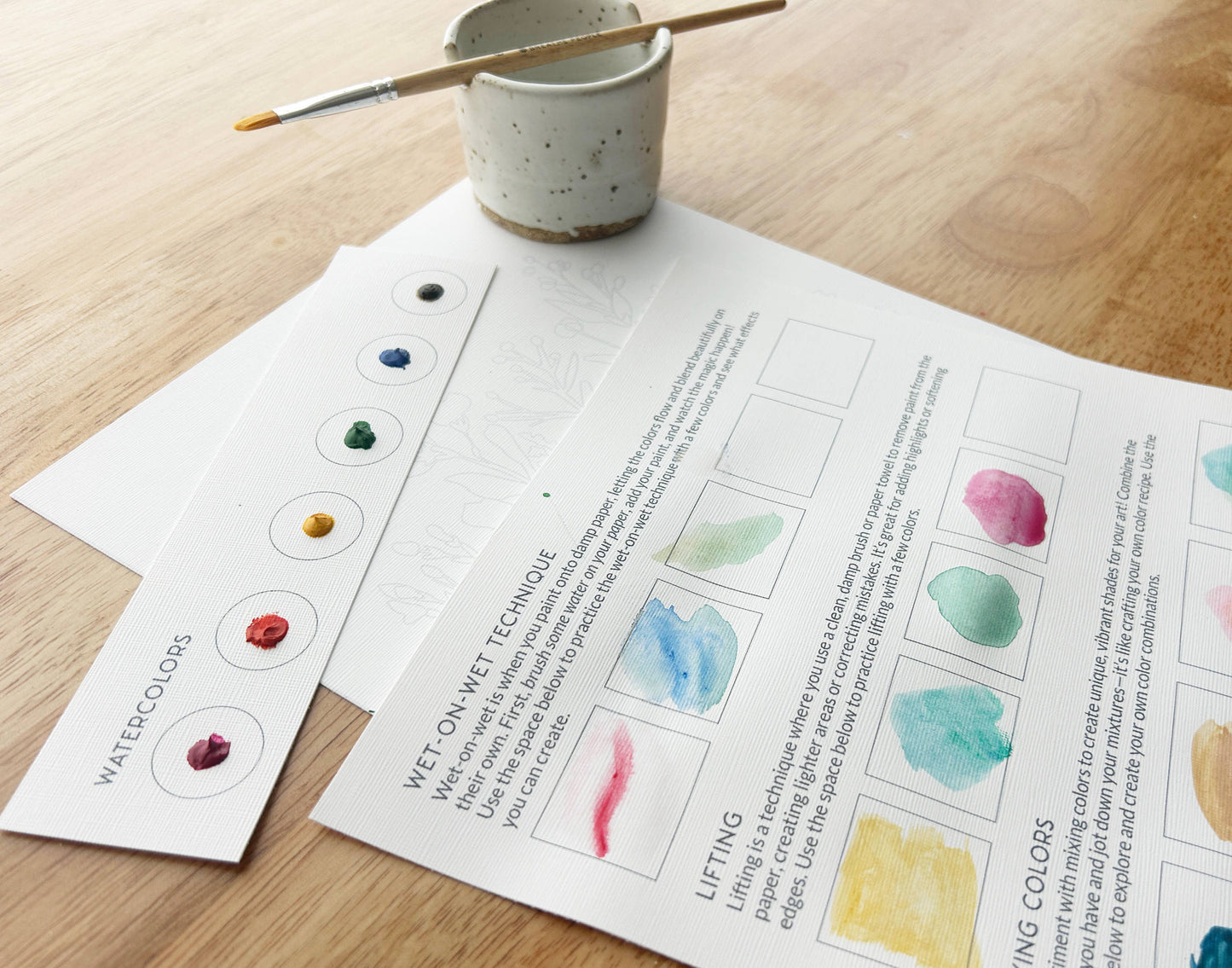 Butterflies All-In-One Watercolor Kit
