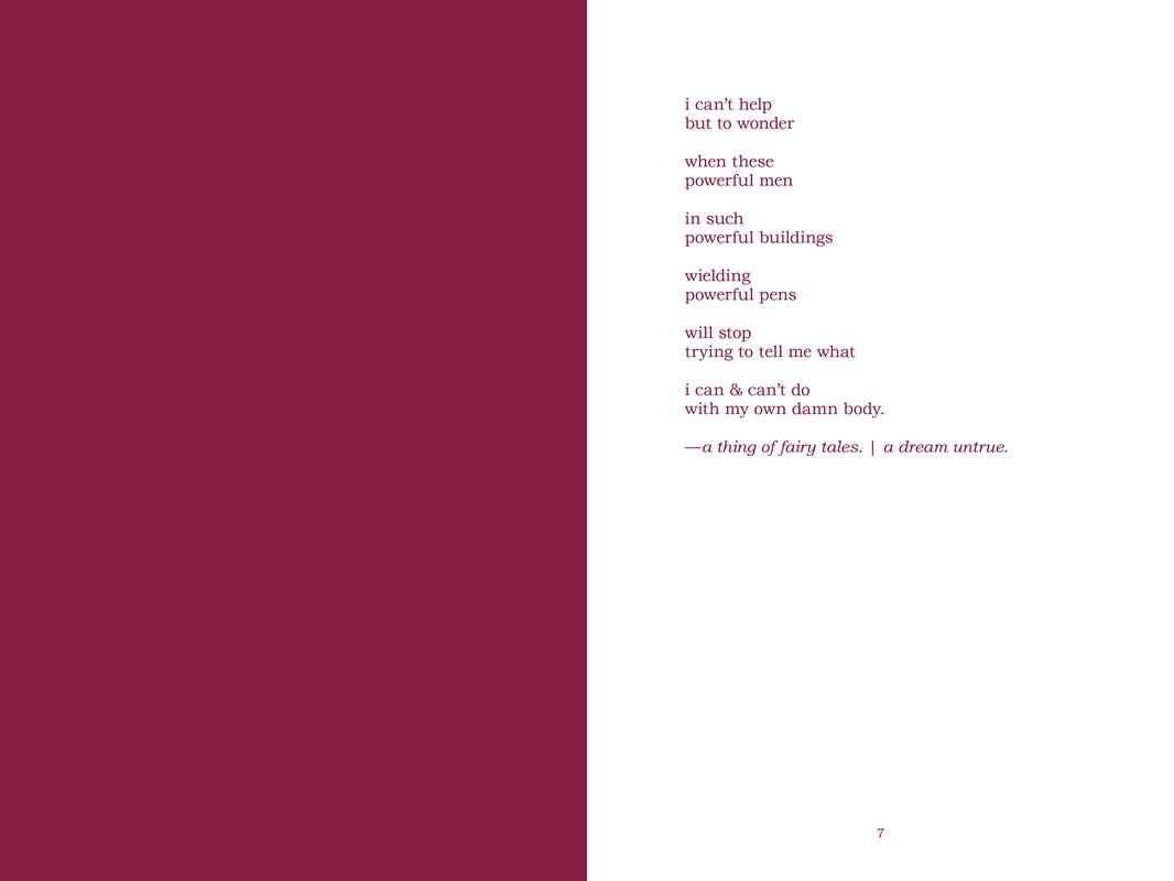 Witch doesn't drown in this one by Amanda  Lovelace