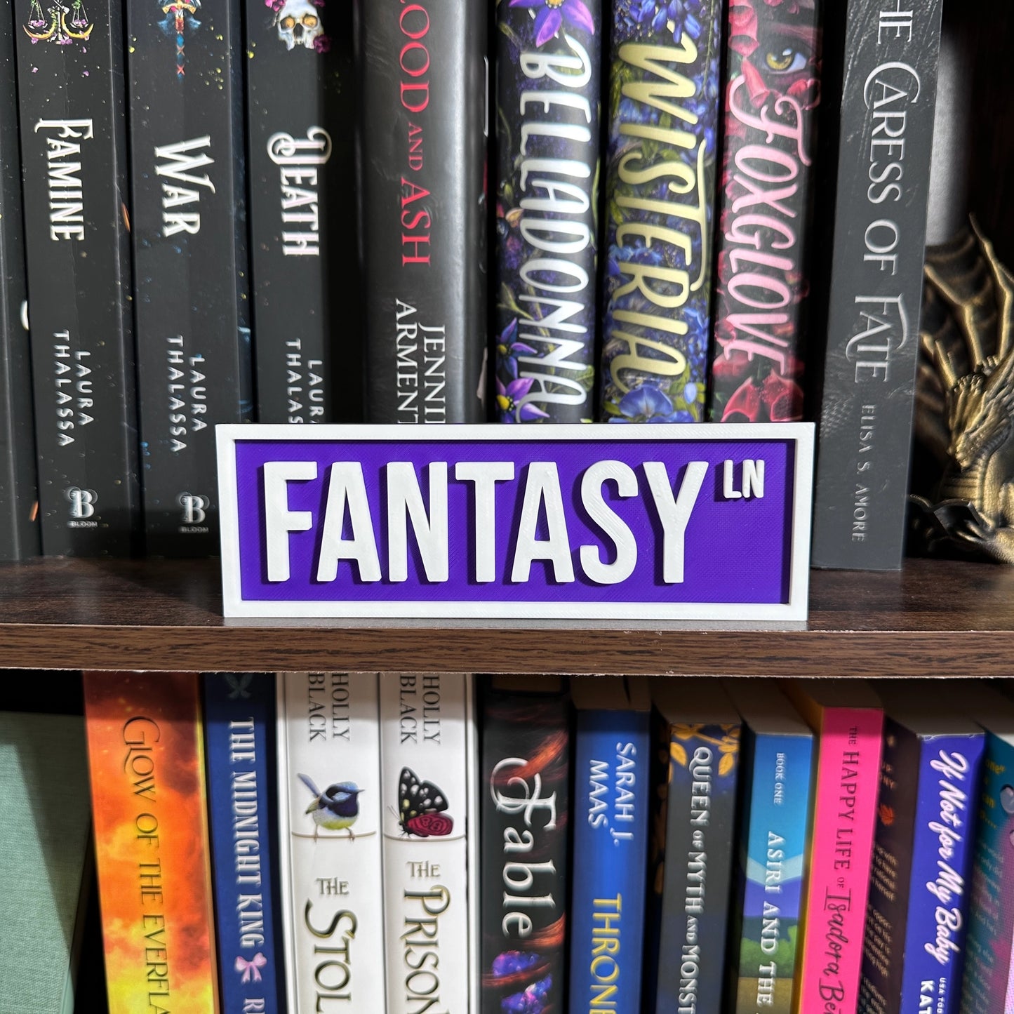 Bookshelf Street Sign