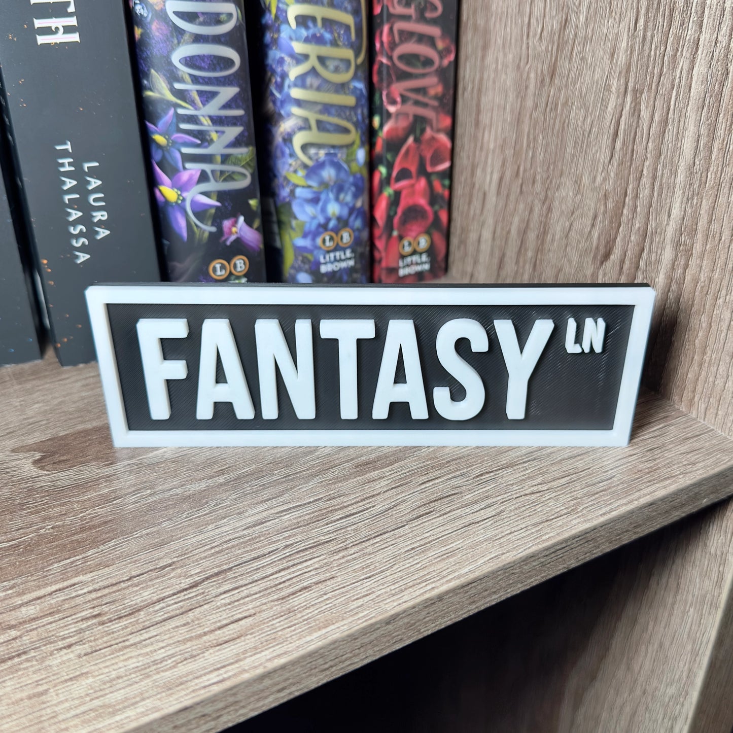 Bookshelf Street Sign