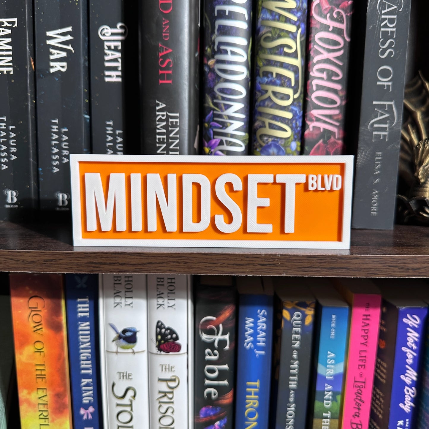 Bookshelf Street Sign