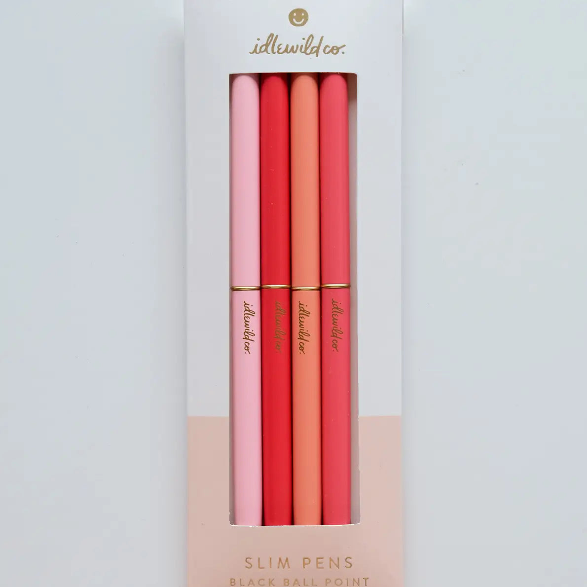 Slim Ball Point Pens Set by Idlewild Co.