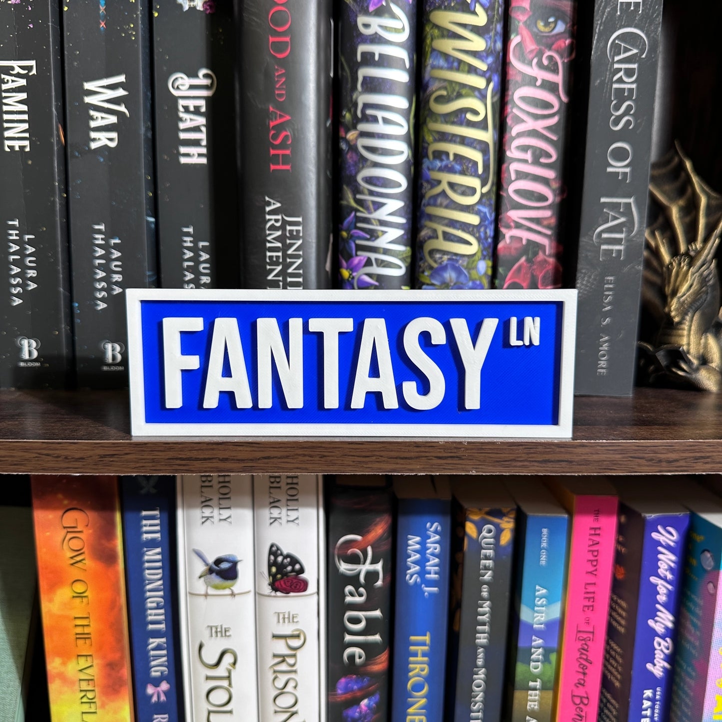 Bookshelf Street Sign