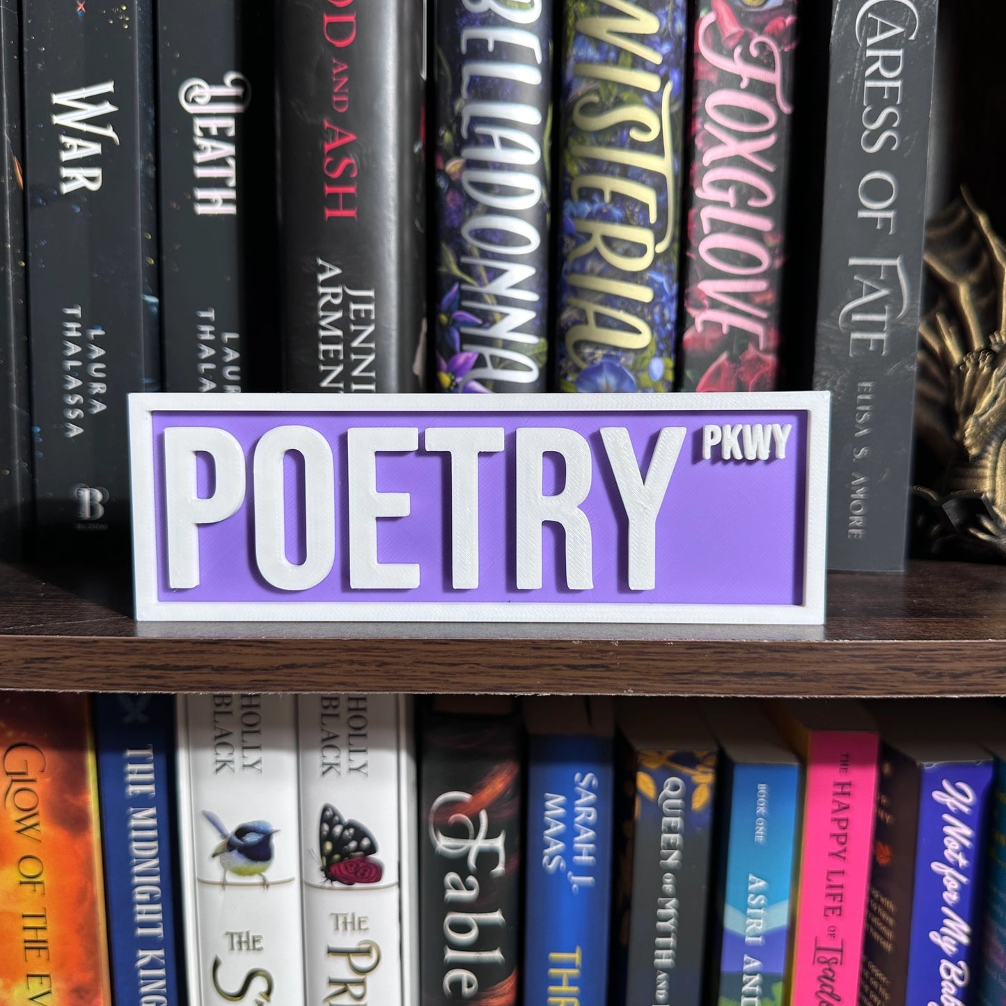 Bookshelf Street Sign