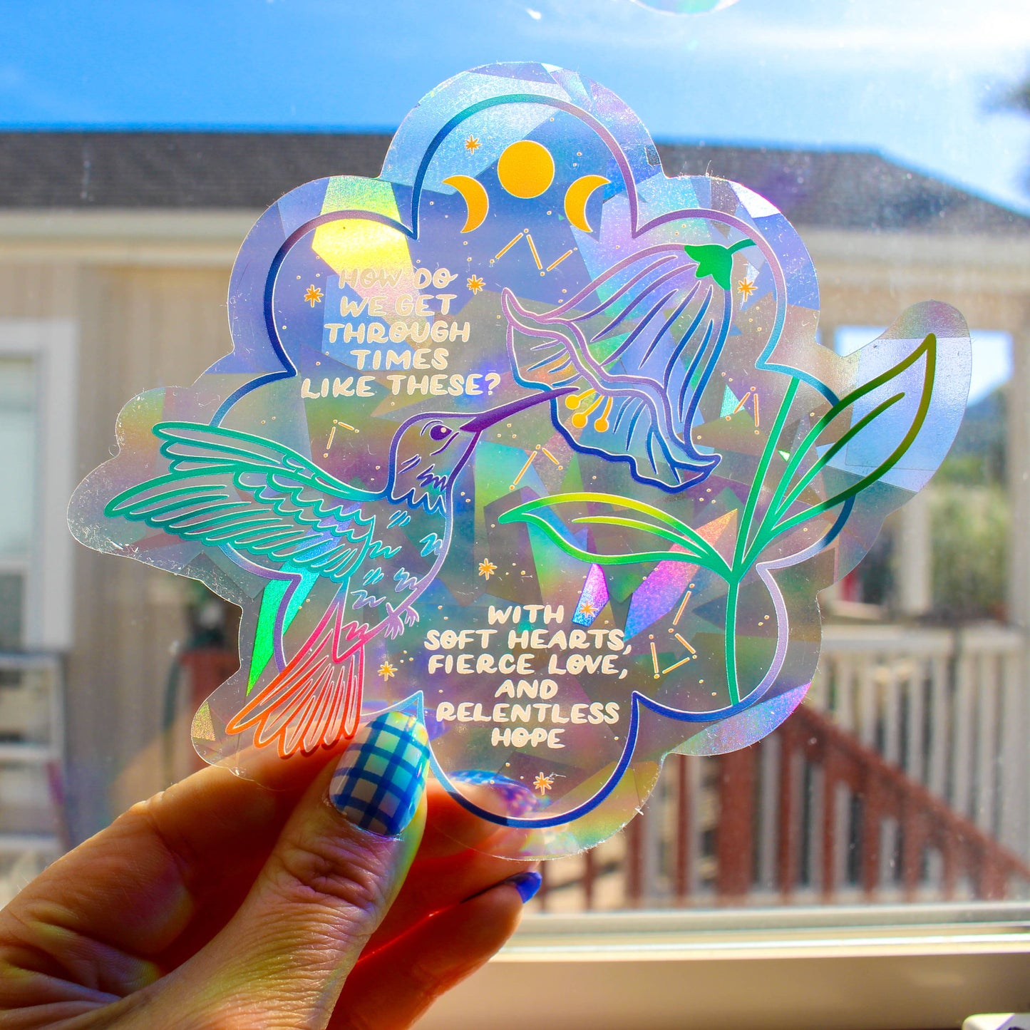 Rainbow-Making Suncatcher