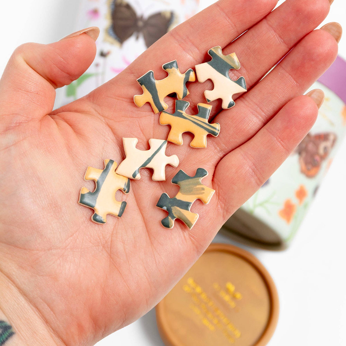 Butterfly Mini Puzzle – 100 Pieces (set of 3)
