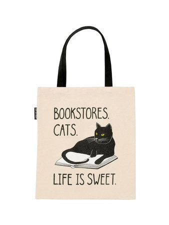 Bookstores Cat Tote Bag