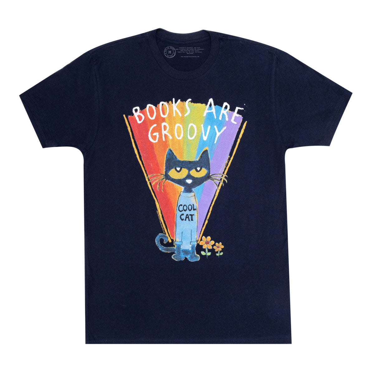 Pete the Cat: Books Are Groovy Unisex T-Shirt