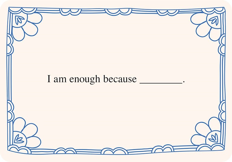 Rupi Kaur's Writing Prompts Balance Card Deck
