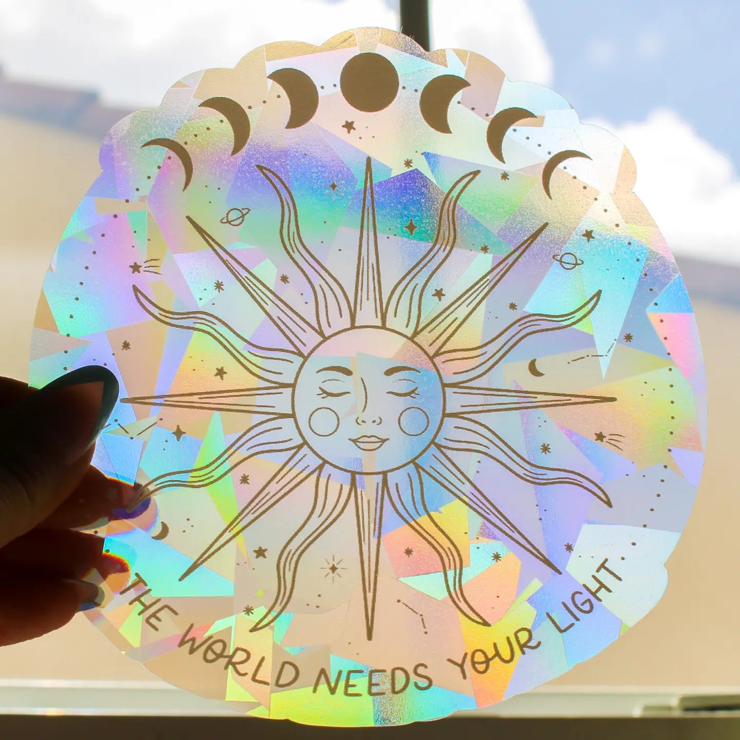 Rainbow-Making Suncatcher
