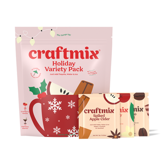 Craftmix Cocktail Mixers - Holiday Variety Pack