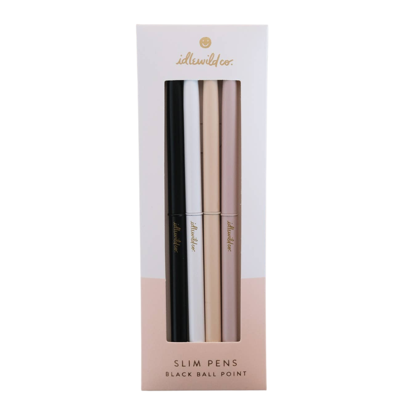 Slim Ball Point Pens Set by Idlewild Co.