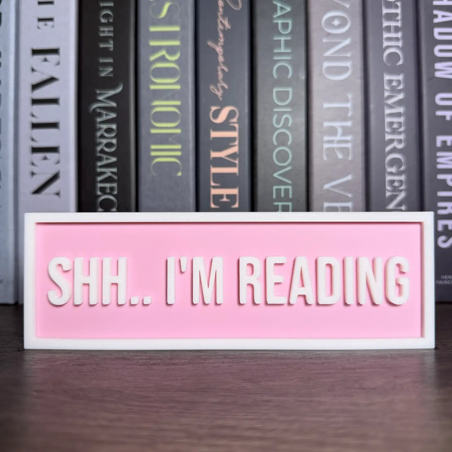 Bookshelf Street Sign