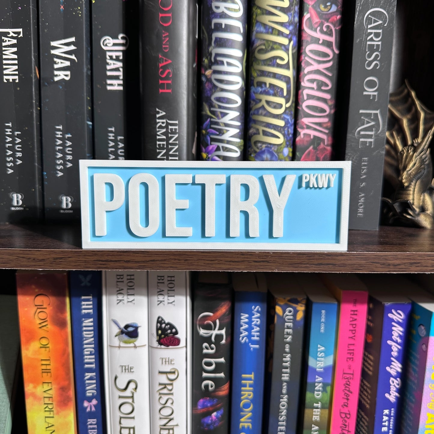 Bookshelf Street Sign